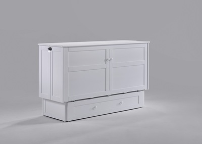 Clover Murphy Cabinet Bed White